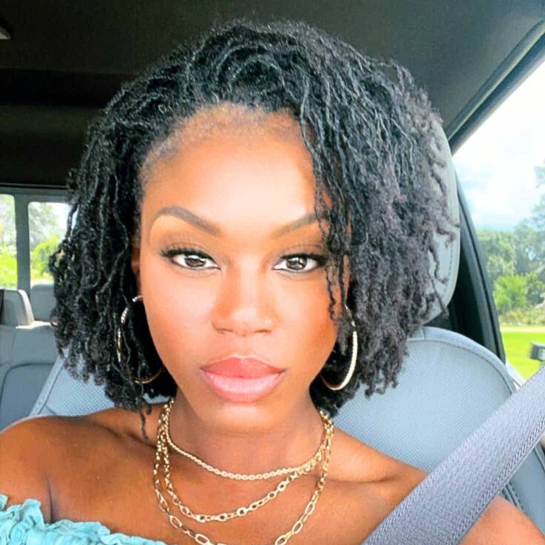 faux locs on black ladies