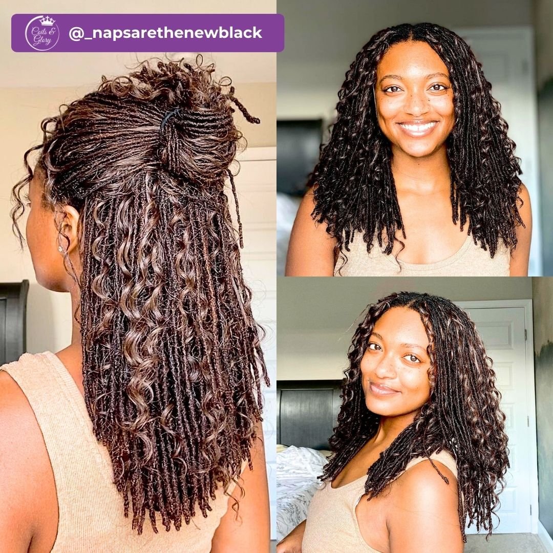 bohemian sisterlocs on black women