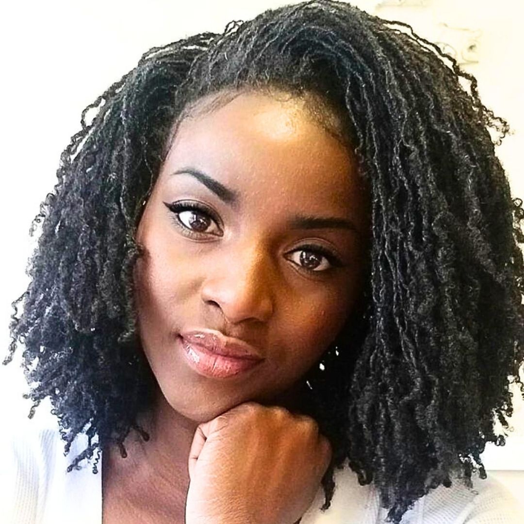 Short locs on black ladies