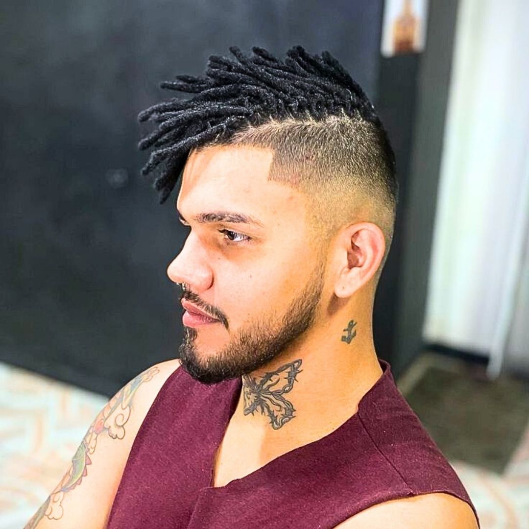 Short dreads styles for guys