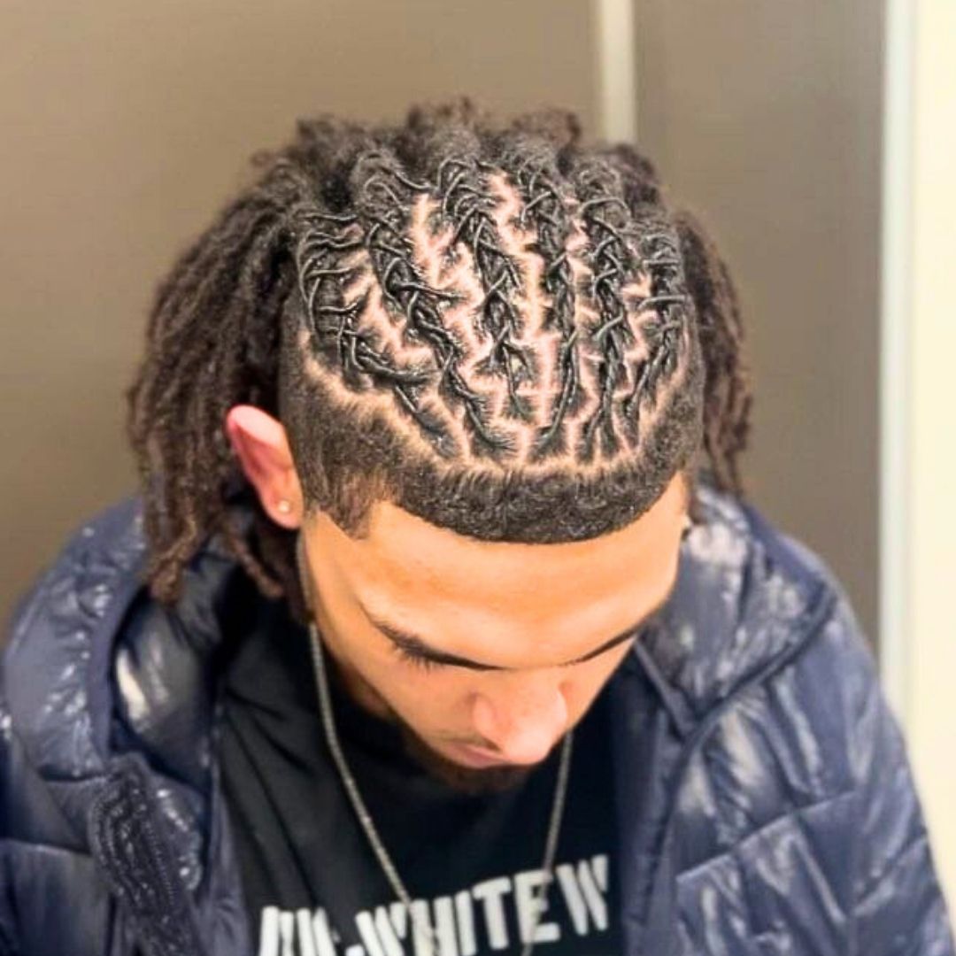 medium length locs
