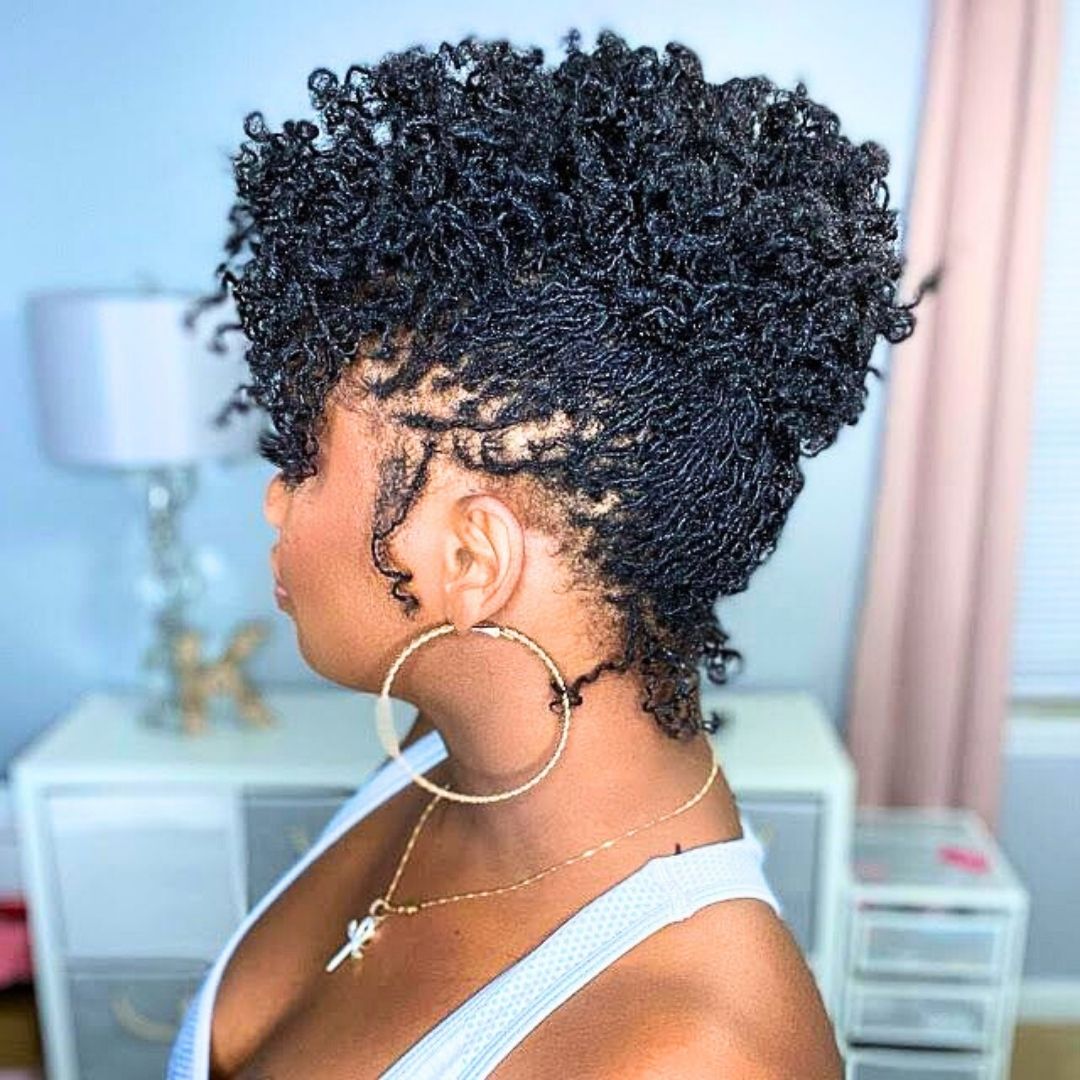 mohawk short locs