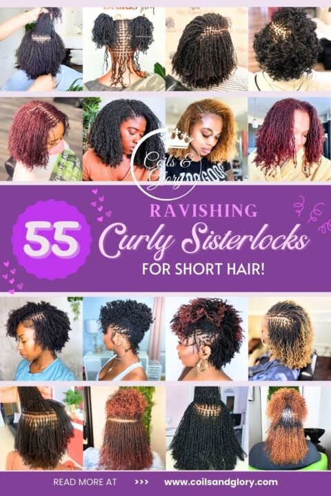 Lovely Short Sisterlocks that unleash your beauty!