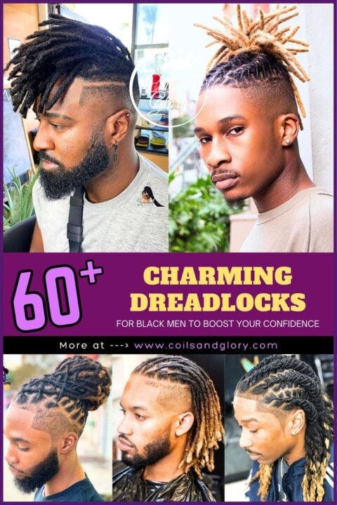 Dope dreadlocks hairstyle for black men