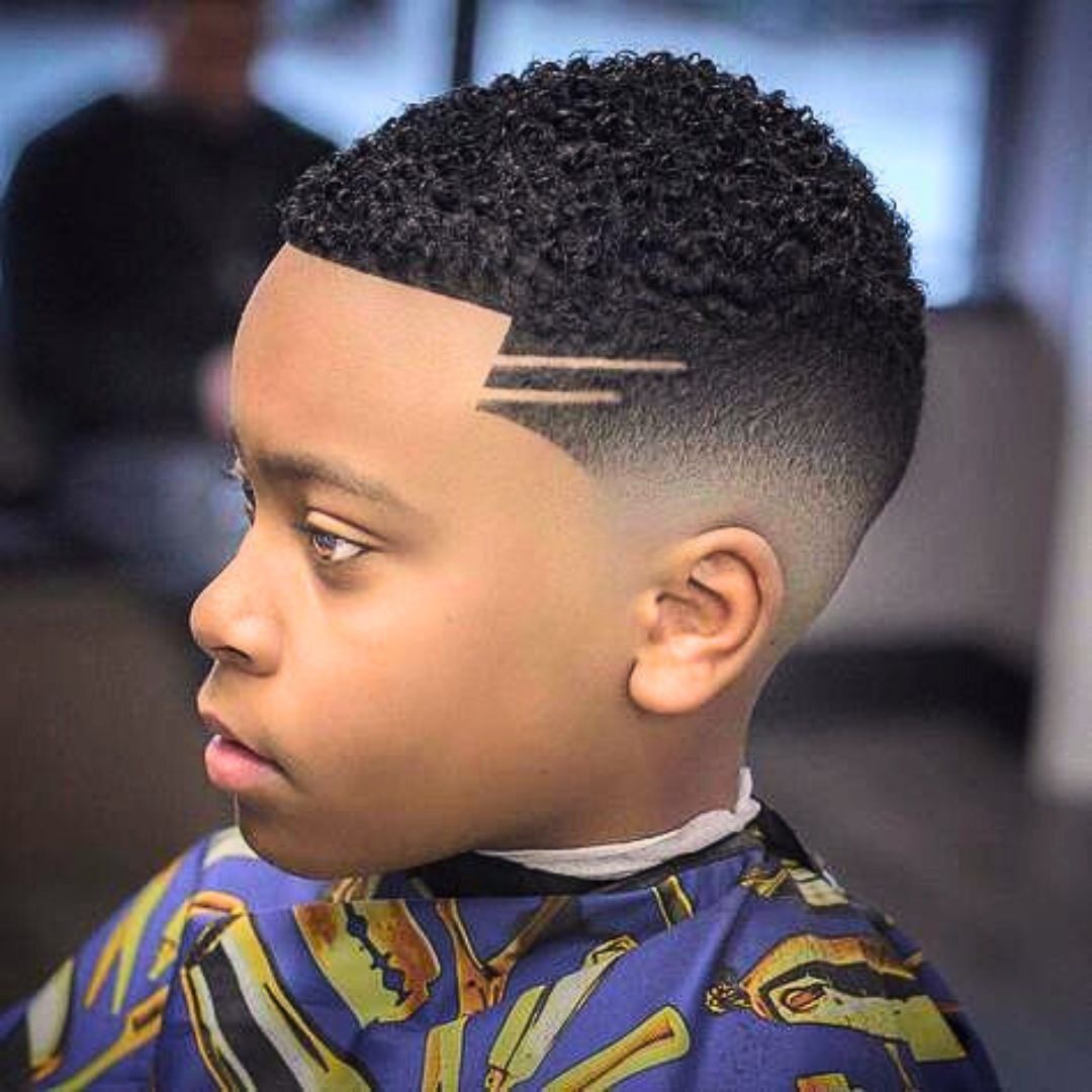 Haircut for black boys