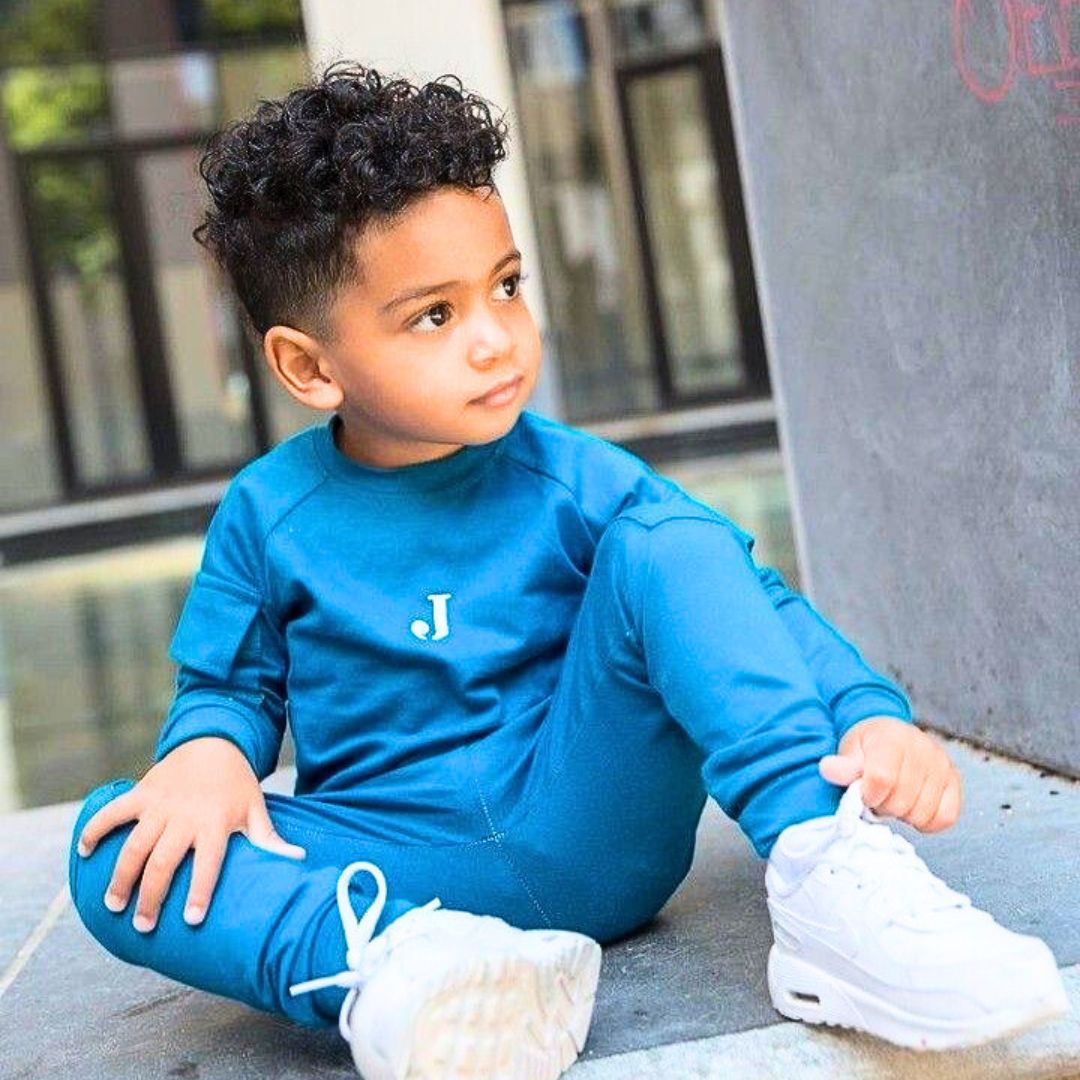 Curly hairstyles with fade haircut