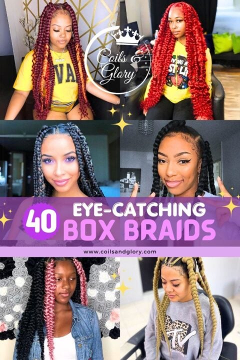 Large box braids to elevate your next look!
