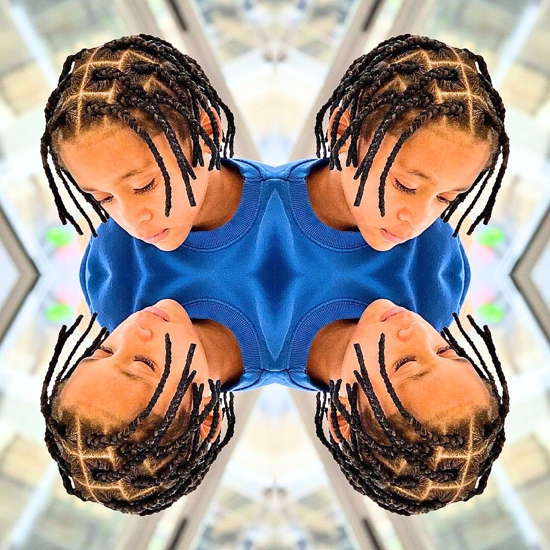 Box braids for black kids