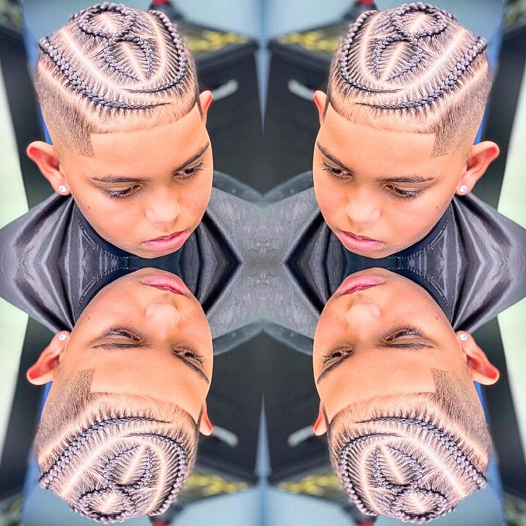 high fade haircuts with cornrows