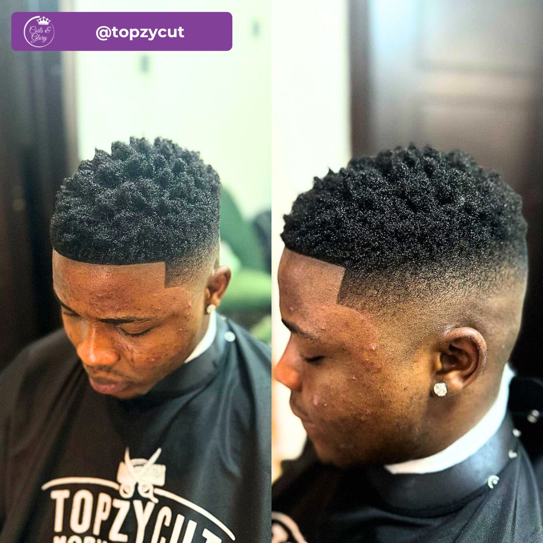 Sponge curls on men