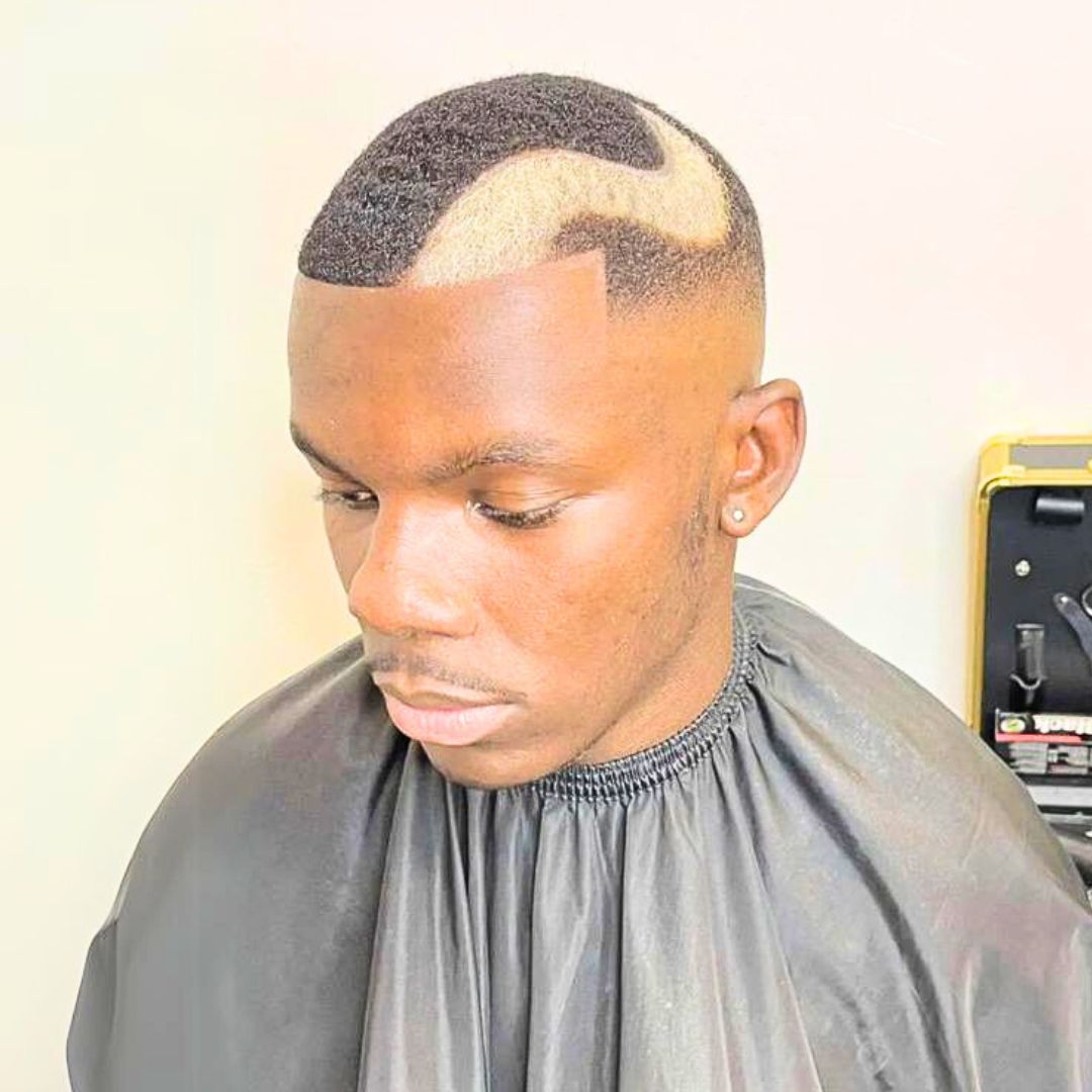 Short haircut on men