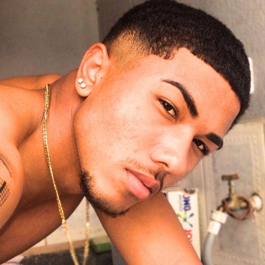 Temple fade haircut for men