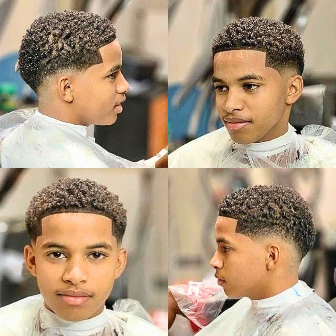 Curls on black boys
