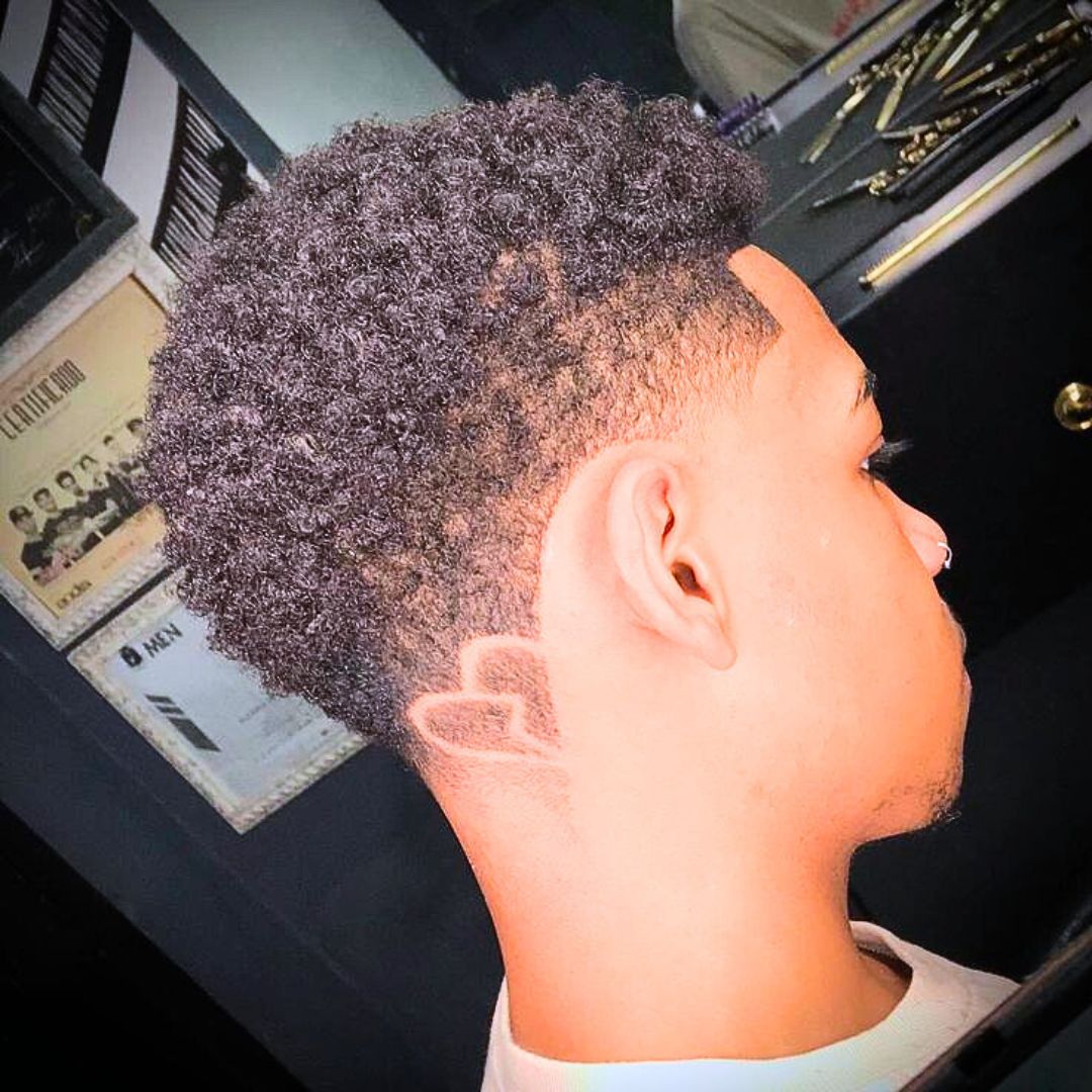Drop fade on boys