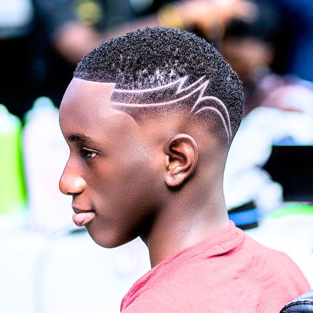 Haircut for teenage black boys
