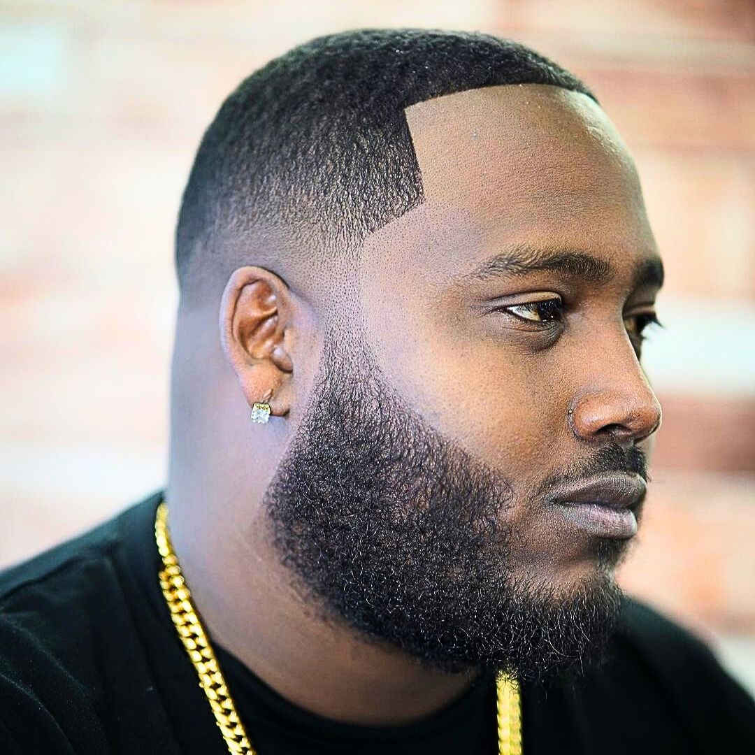 Short buzz cut for guys