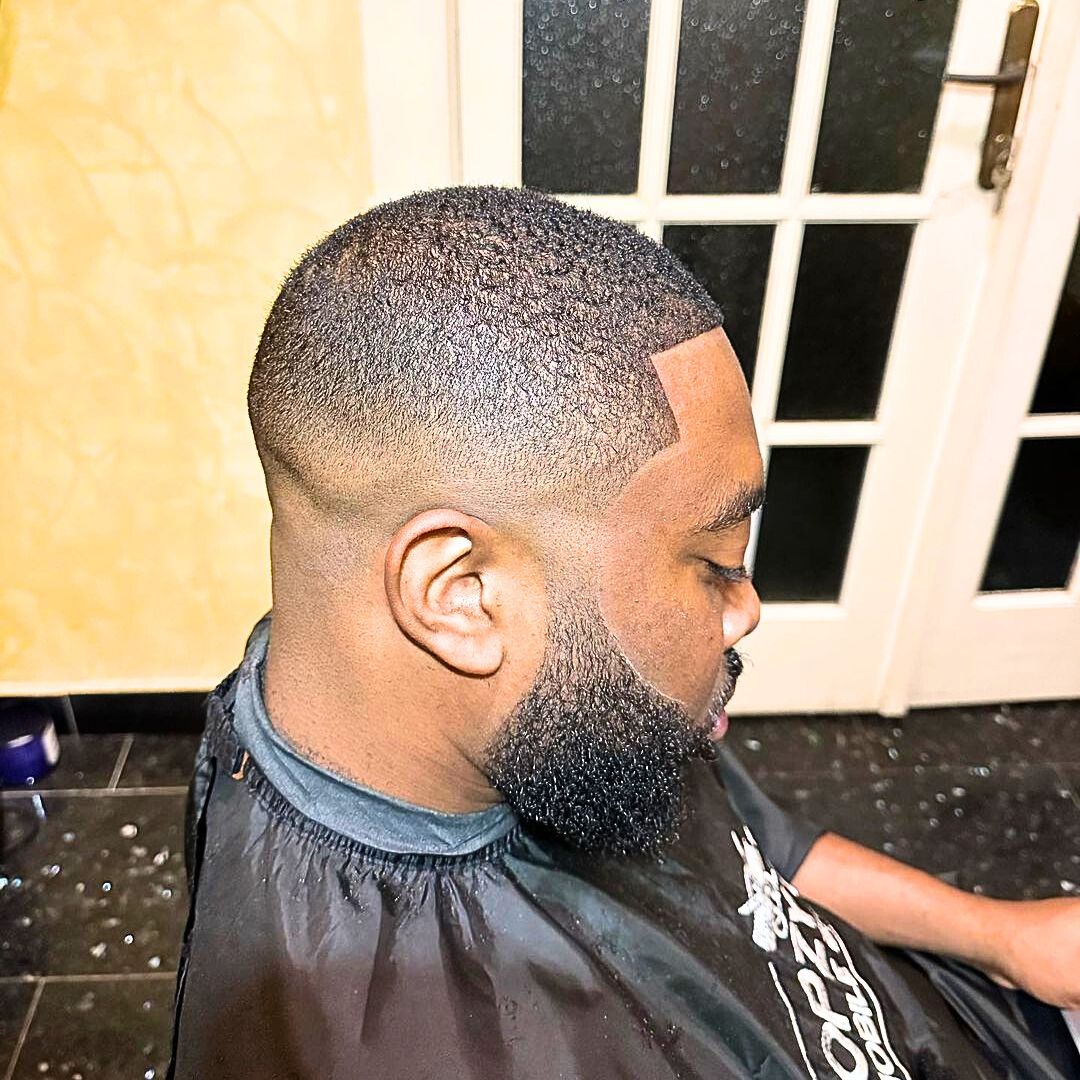 Bald fade on black guys