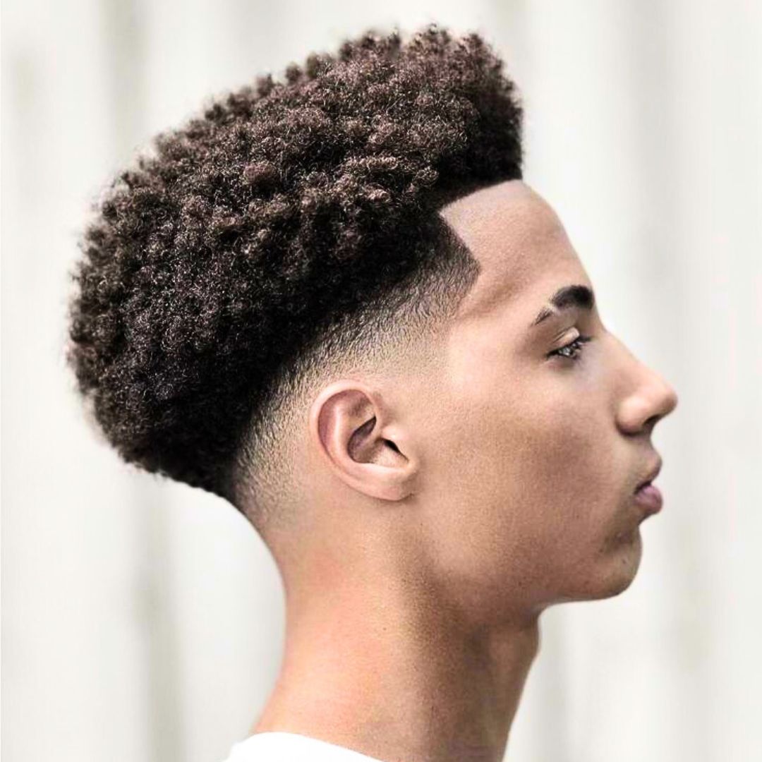 Teenage black boys haircut