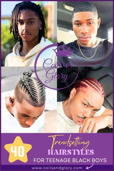 Cool braids and haircuts for teenage black boys