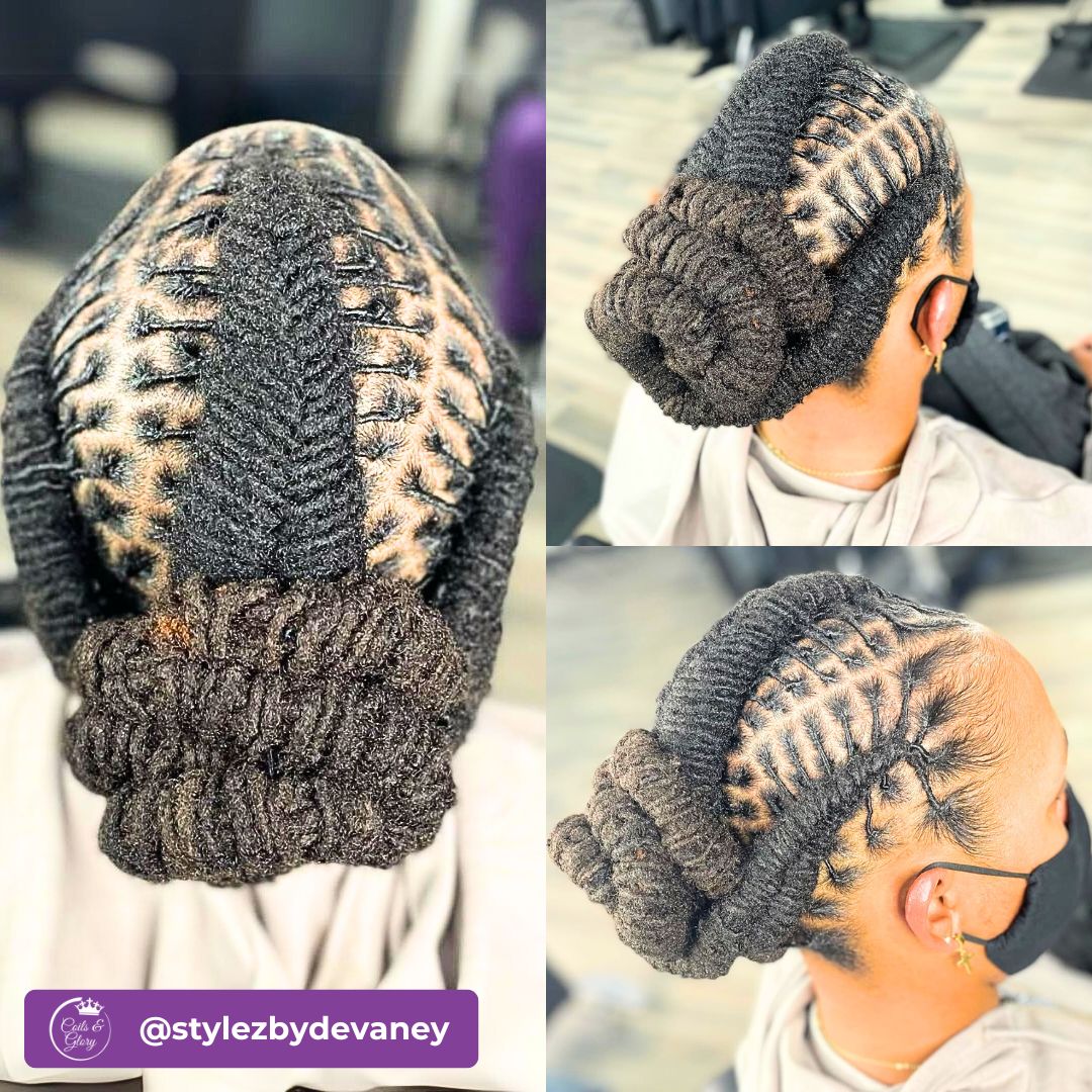 barrel dreads on black ladies