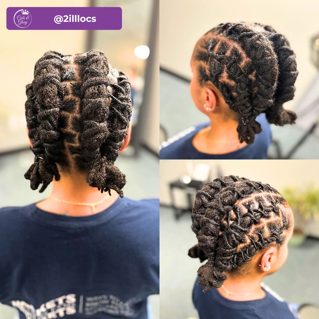 braided locs for women